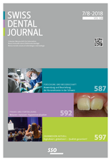 Swiss Dental Journal Nr. 07/08 - 2018