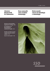 Swiss Dental Journal Nr. 11 - 2008