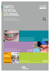 Swiss Dental Journal Nr. 03 - 2021