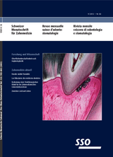 Swiss Dental Journal Nr. 09 - 2012