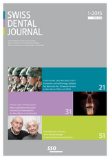 Swiss Dental Journal Nr. 01 - 2015