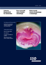 Swiss Dental Journal Nr. 10 - 2013