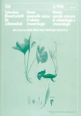 Swiss Dental Journal Nr. 02 - 1998