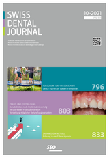 Swiss Dental Journal Nr. 10 - 2021