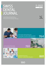 Swiss Dental Journal Nr. 11 - 2022