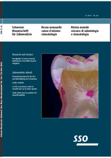 Swiss Dental Journal Nr. 09 - 2010