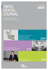 Swiss Dental Journal Nr. 03 - 2015