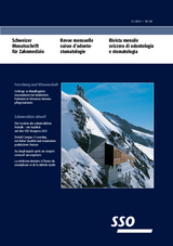 Swiss Dental Journal Nr. 05 - 2013