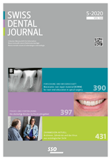 Swiss Dental Journal Nr. 05 - 2020