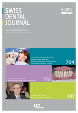 Swiss Dental Journal Nr. 06 - 2015