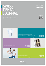 Swiss Dental Journal Nr. 09 - 2017