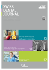 Swiss Dental Journal Nr. 01 - 2020