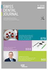 Swiss Dental Journal Nr. 11 - 2018