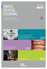 Swiss Dental Journal Nr. 04 - 2019