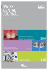 Swiss Dental Journal Nr. 03 - 2014