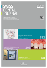 Swiss Dental Journal Nr. 05 - 2018