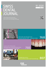 Swiss Dental Journal Nr. 10 - 2020