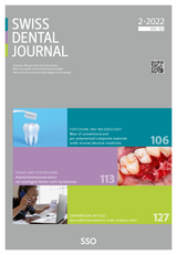 Swiss Dental Journal Nr. 02 - 2022